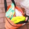 Portable grocery cart, small trolley, household folding backpack, shopping hand-pulled cart, trolley, lightweight wheeled family car Application Scenario